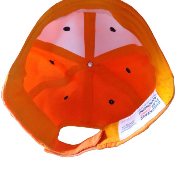 CHEVY TRUCK Orange and Camo Baseball Cap Like New - Picture 7 of 7